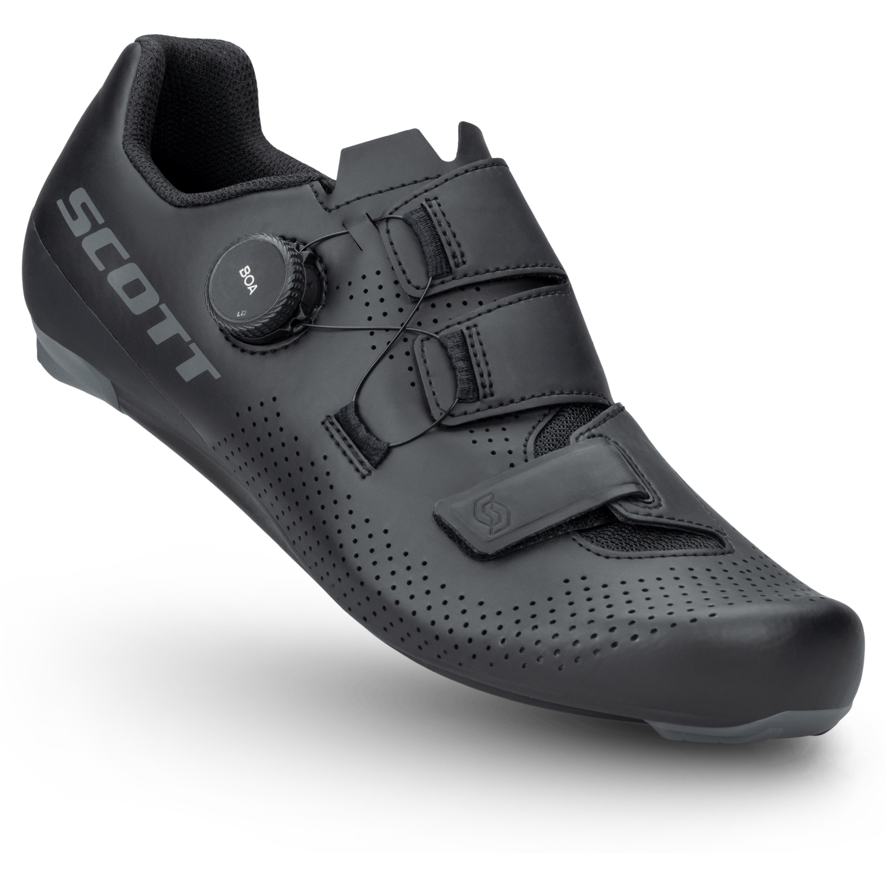 SCOTT Road Team BOA® Shoes Men - matt black/dark grey | BIKE24