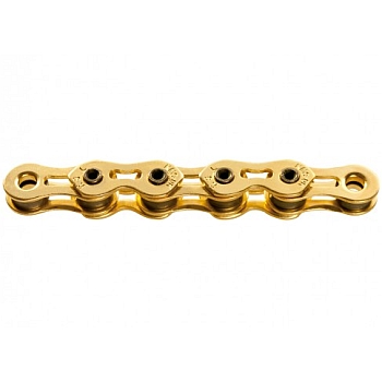 Image of KMC K1SL Wide Ti-N BMX / Track Chain - gold