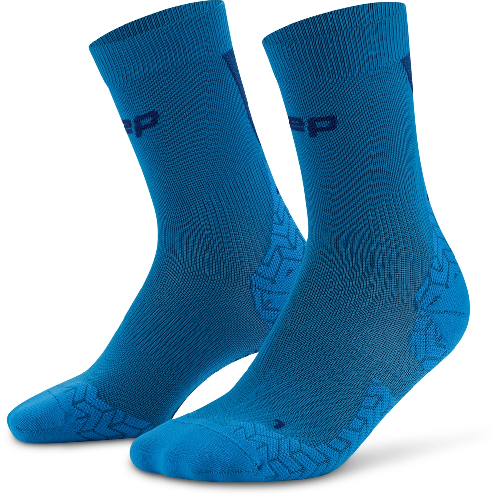 Produktbild von CEP Core Run Ultralight Mid Cut Kompressionssocken Herren - blue/dark blue