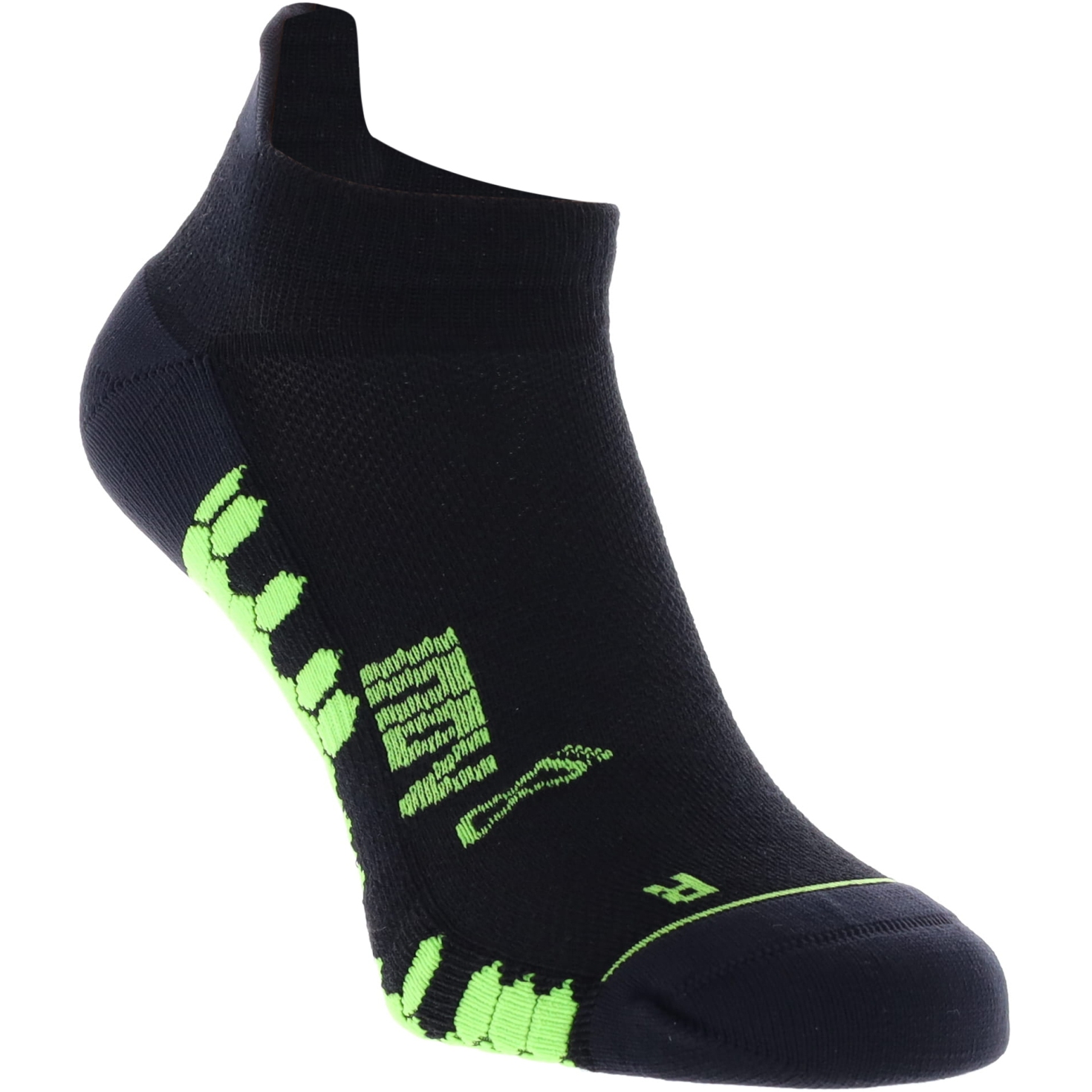 Produktbild von Inov-8 TrailFly Ultra Low Socken (2 Paar) - schwarz/grün