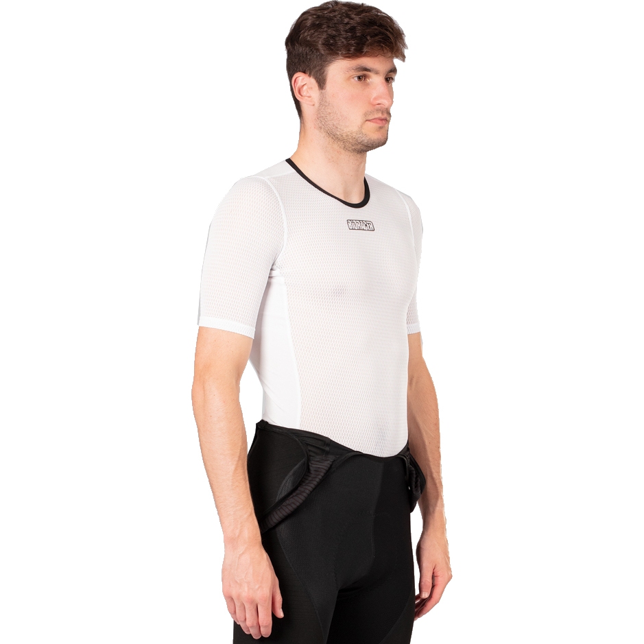 Picture of Bioracer Breeze Short Sleeve Base Layer Men - white