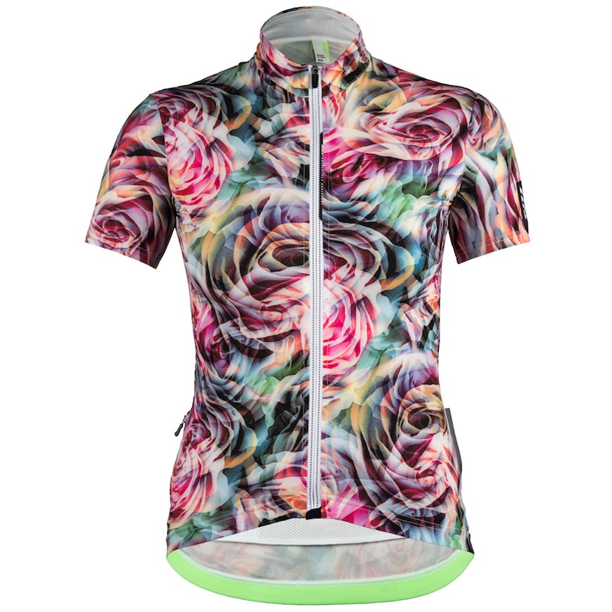Image of Q36.5 Jersey Short Sleeve L1 Lady - rose 3D