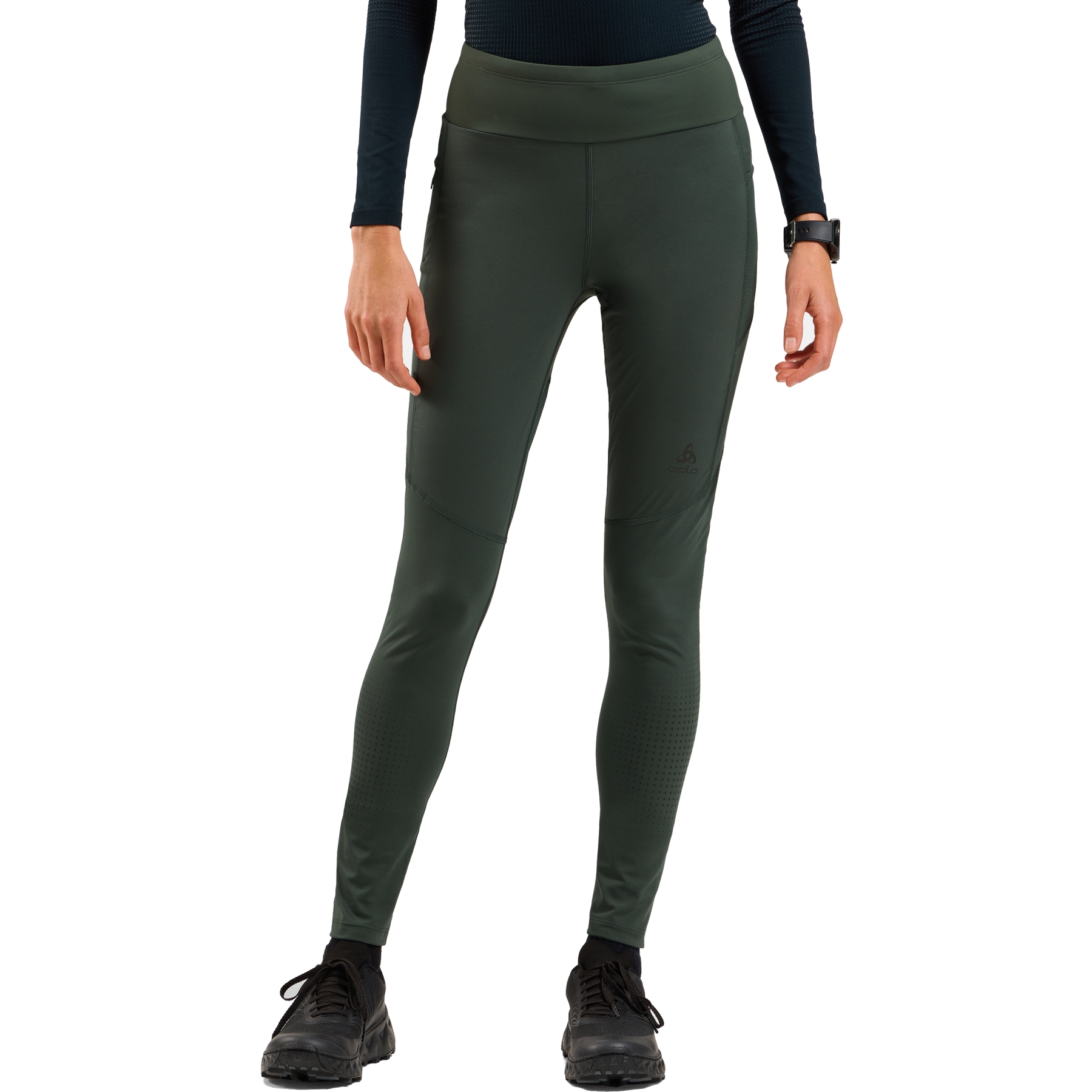 Odlo Essential Women's 3/4 Tights Zwart