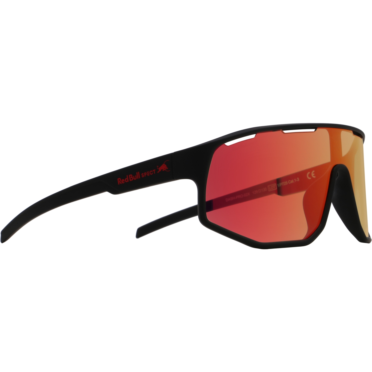 Red Bull SPECT Eyewear DASH PRO Sunglasses - 02X black