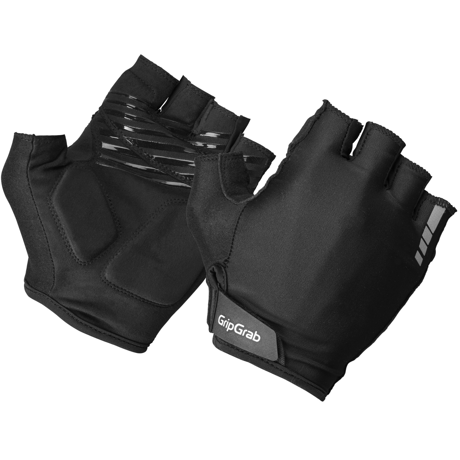 Перчатки с короткими пальцами и подкладкой GripGrab Ride RC Max - черные