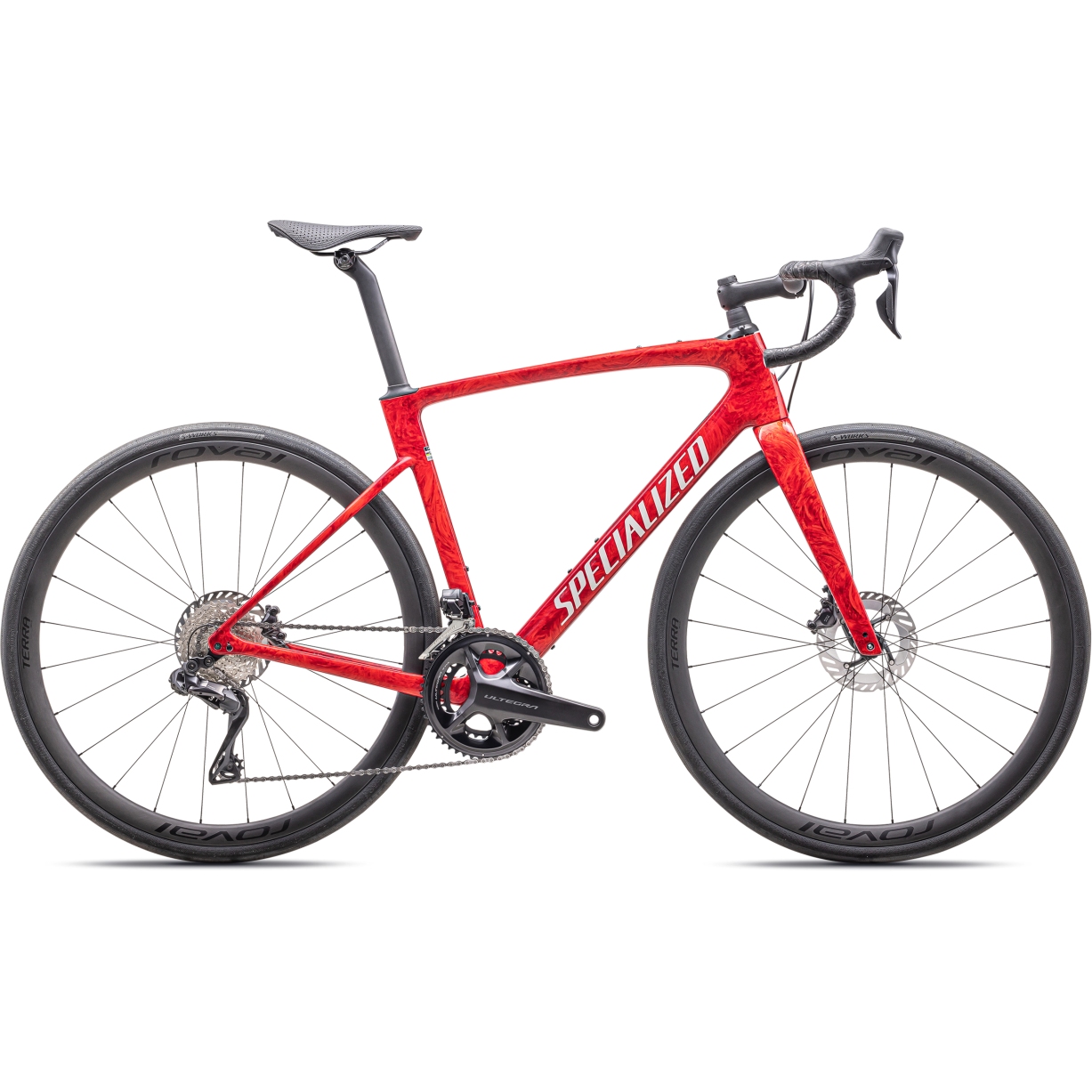 Specialized ROUBAIX SL8 PRO Carbon Road Bike 2025 gloss red pearl fiery red strata dune white