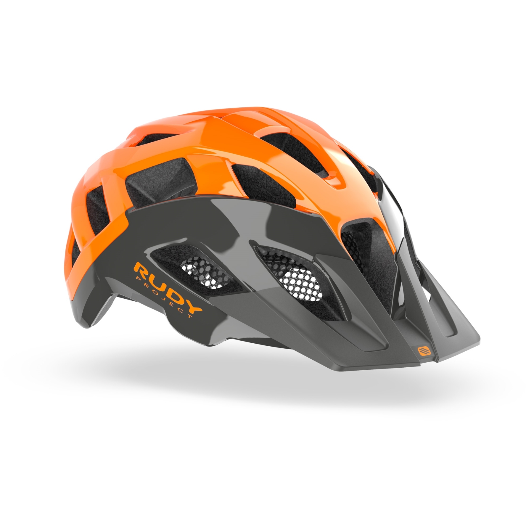 Picture of Rudy Project Crossway Helmet - Lead/Orange Fluo Shiny