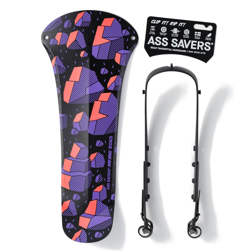 Productfoto van Ass Savers WMS-1 Win Wing MTB - Spatbord - roks