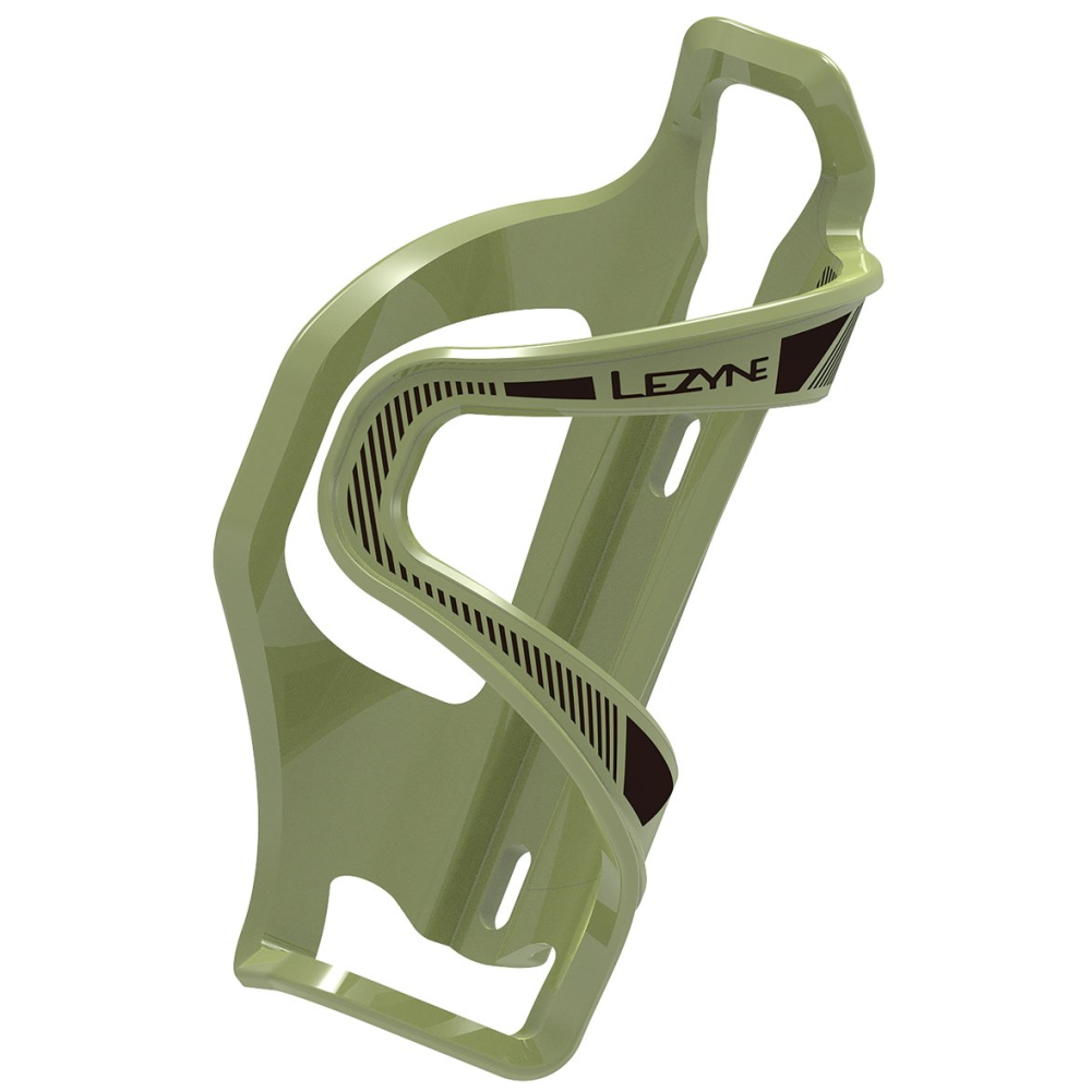 Image of Lezyne Flow Cage SL Enhanced Bottle Cage - army green