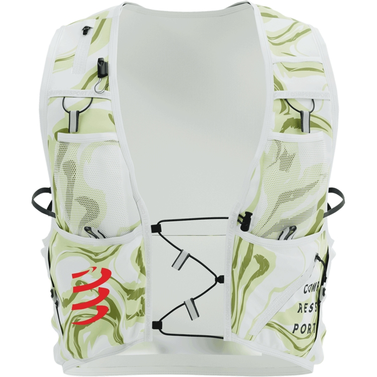 Produktbild von Compressport UltRun Evo Pack 10L Trinkrucksack - sugar/green camo