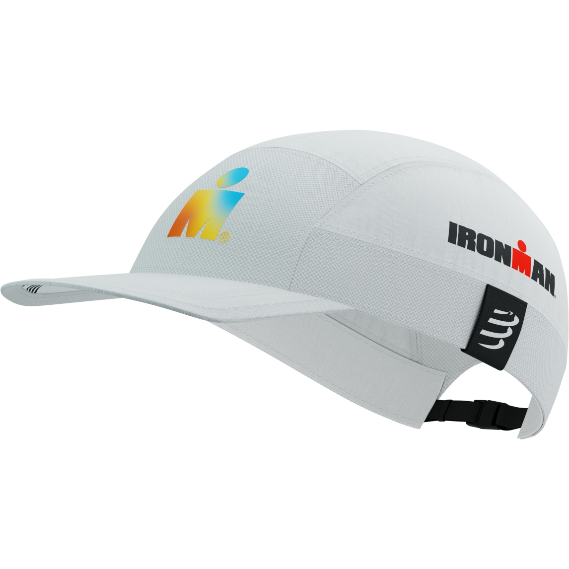 Zdjęcie: Compressport 5 Panel Light Czapka z Daszkiem - Ironman 2025 - biały - L1