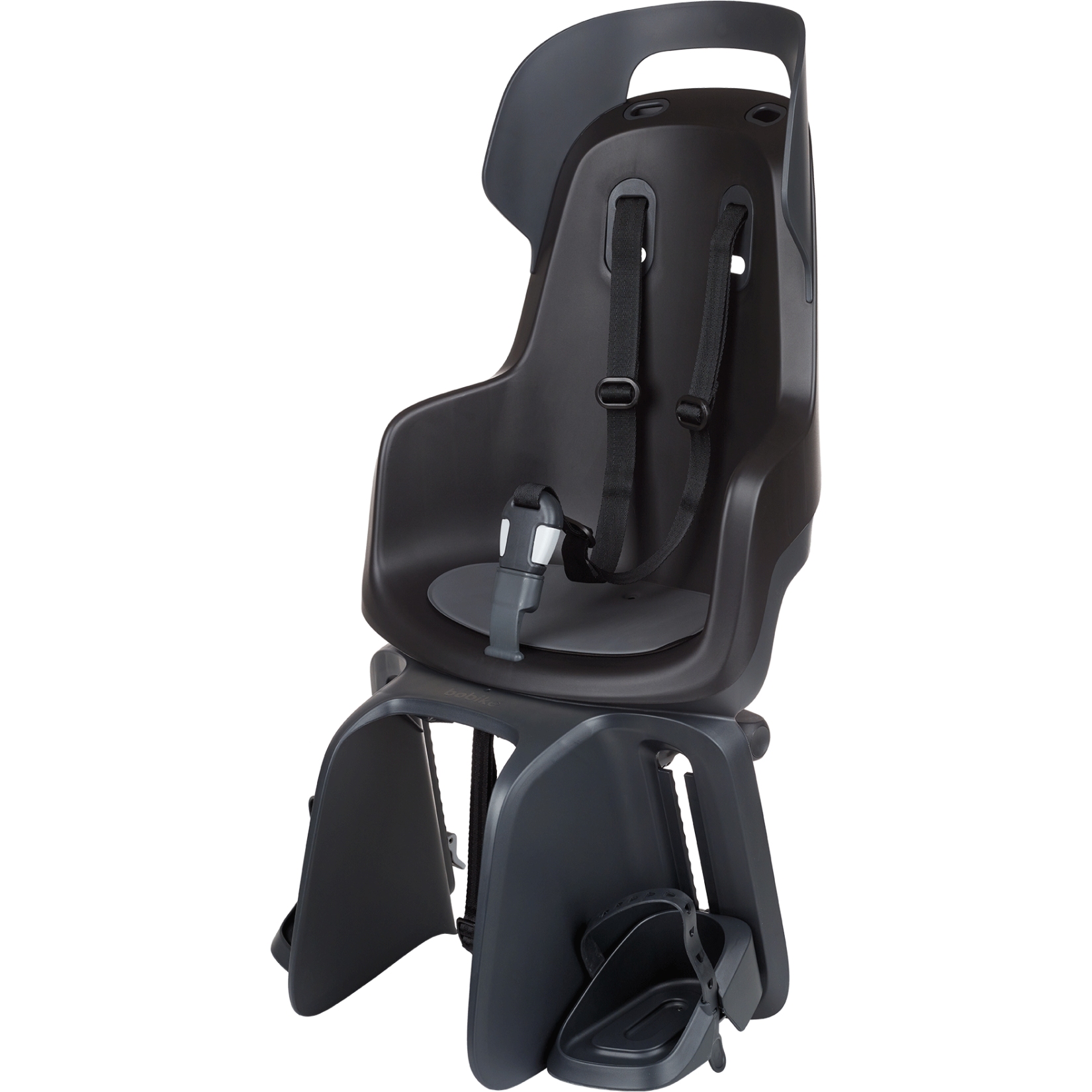 Produktbild von Bobike GO Fahrrad-Kindersitz - Gepäckträgerbefestigung - Urban Black