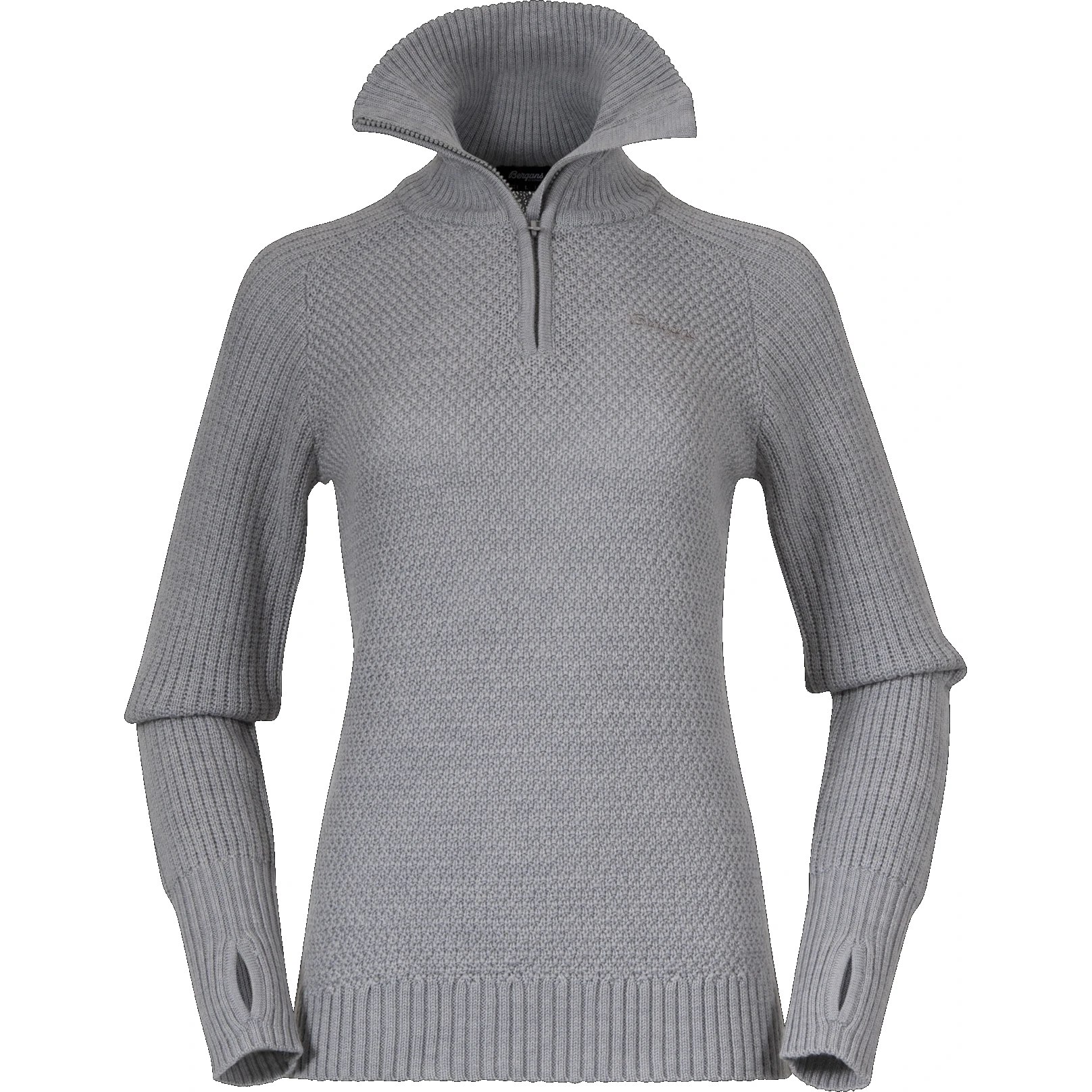 Produktbild von Bergans Ulriken Jumper Pullover Damen - magnesium grey