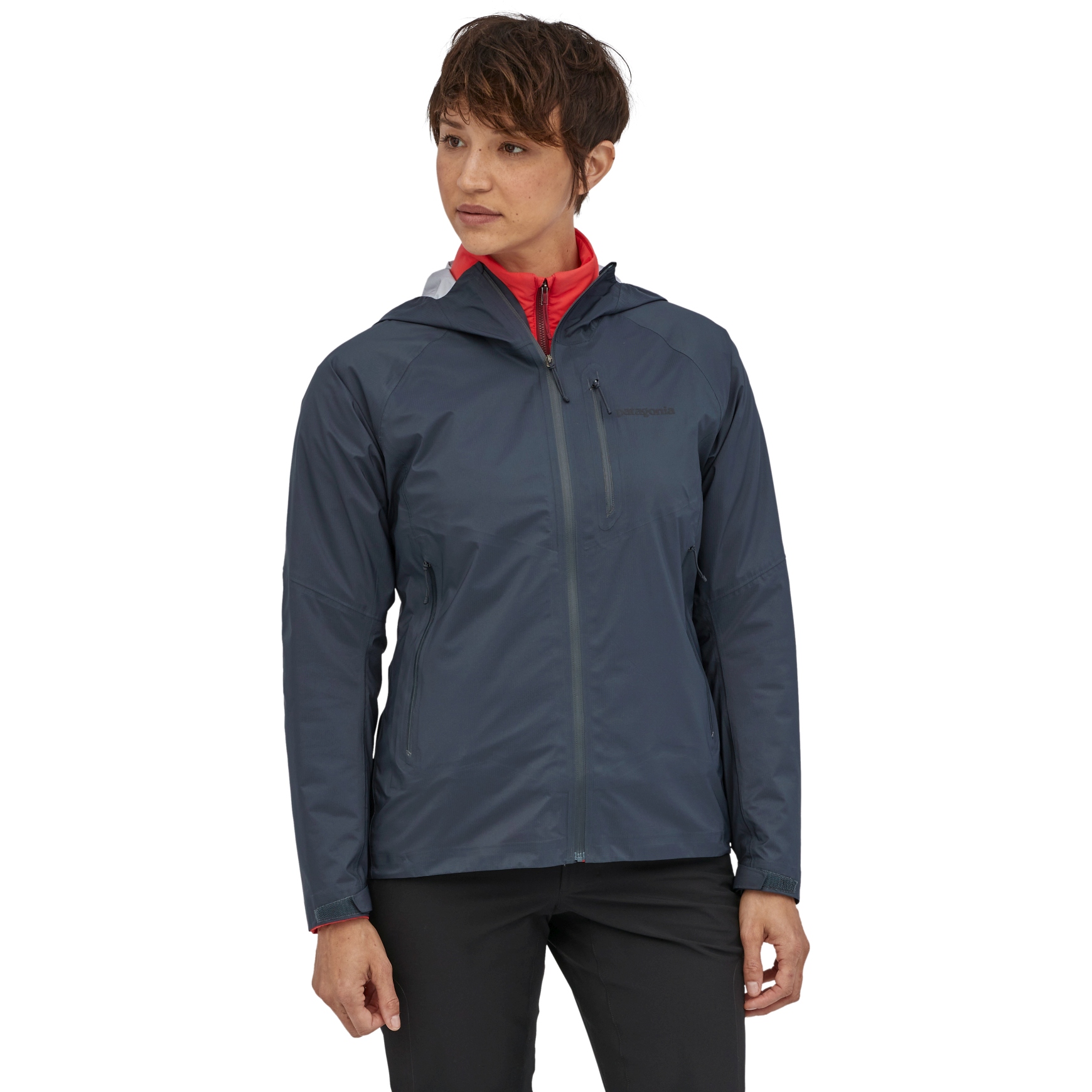 Picture of Patagonia Women&#039;s Storm10 Jacket - Smolder Blue