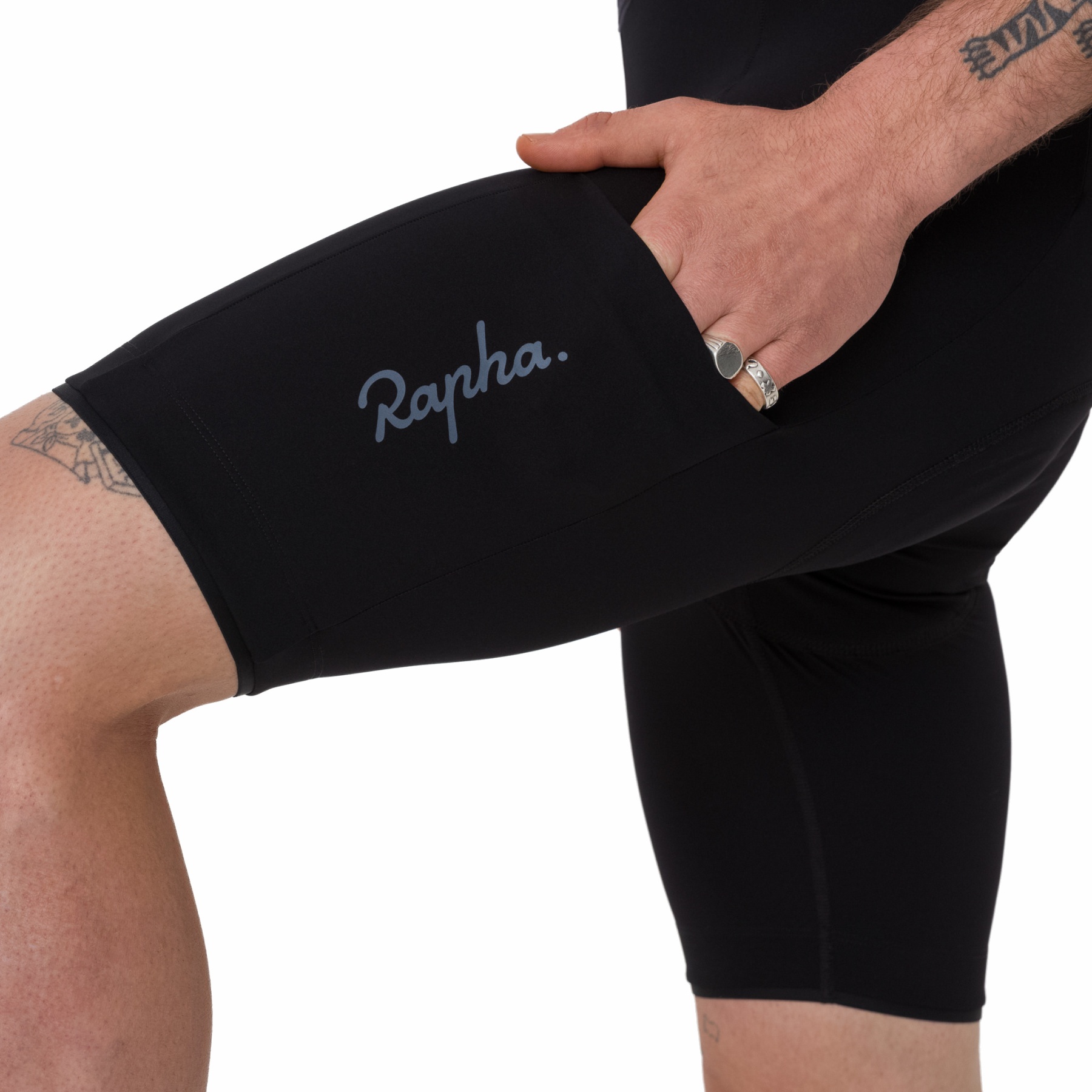 Rapha カーゴビブ Mサイズ Rapha Cargo Bib Shorts Men - black/white | BIKE24