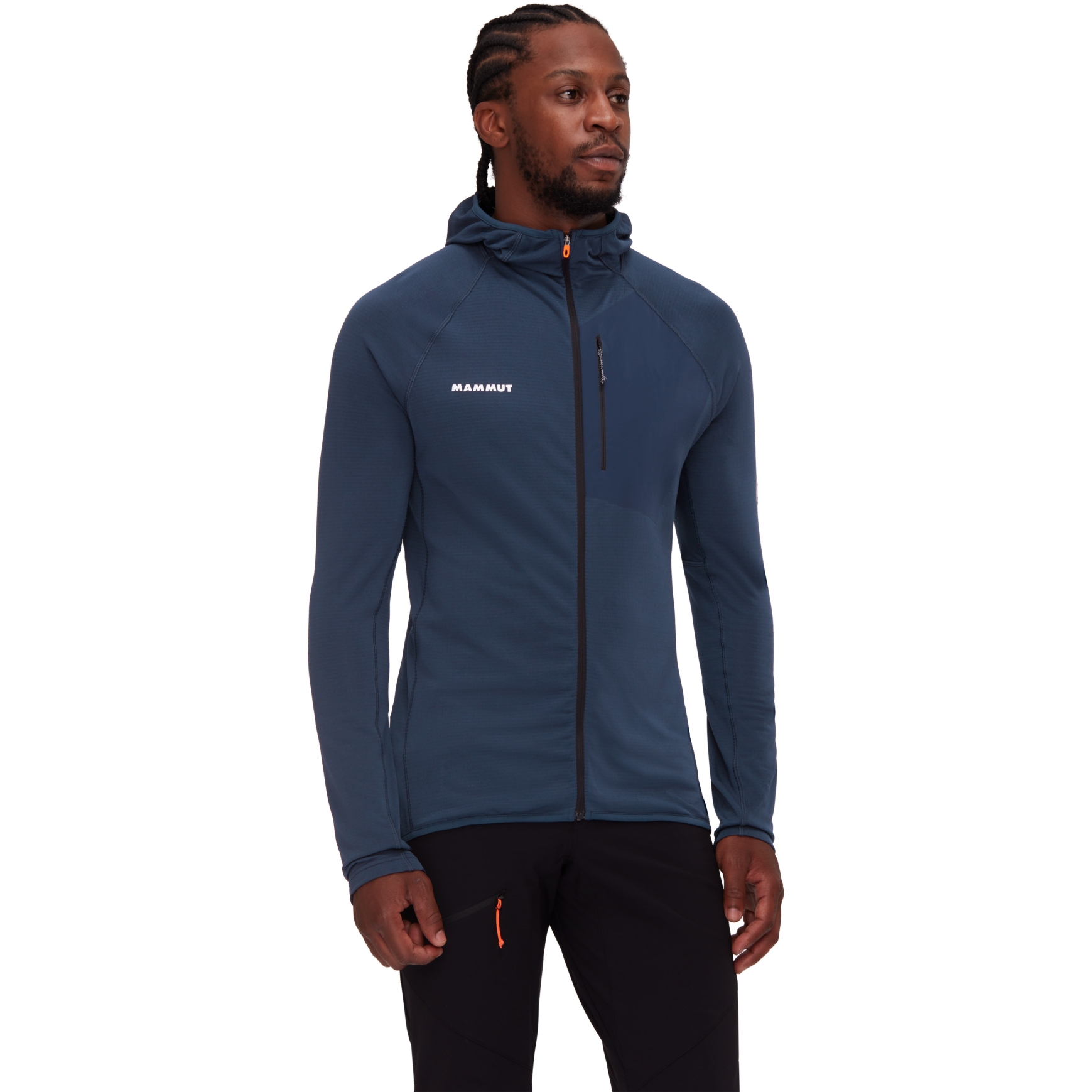 Produktbild von Mammut Aenergy Light Midlayer Jacke mit Kapuze Herren - marine