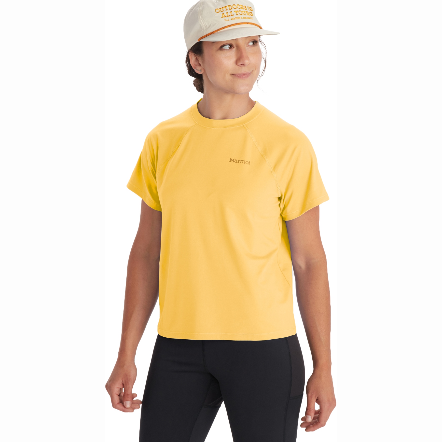 Marmot Windridge Short Sleeve T-Shirt Women - banana | BIKE24