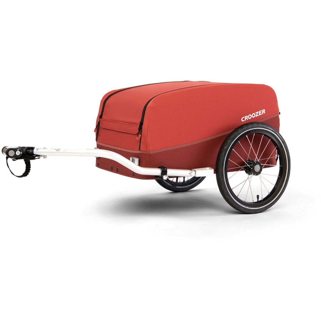 Picture of Croozer Cargo Kalle - Transport Trailer - lava red
