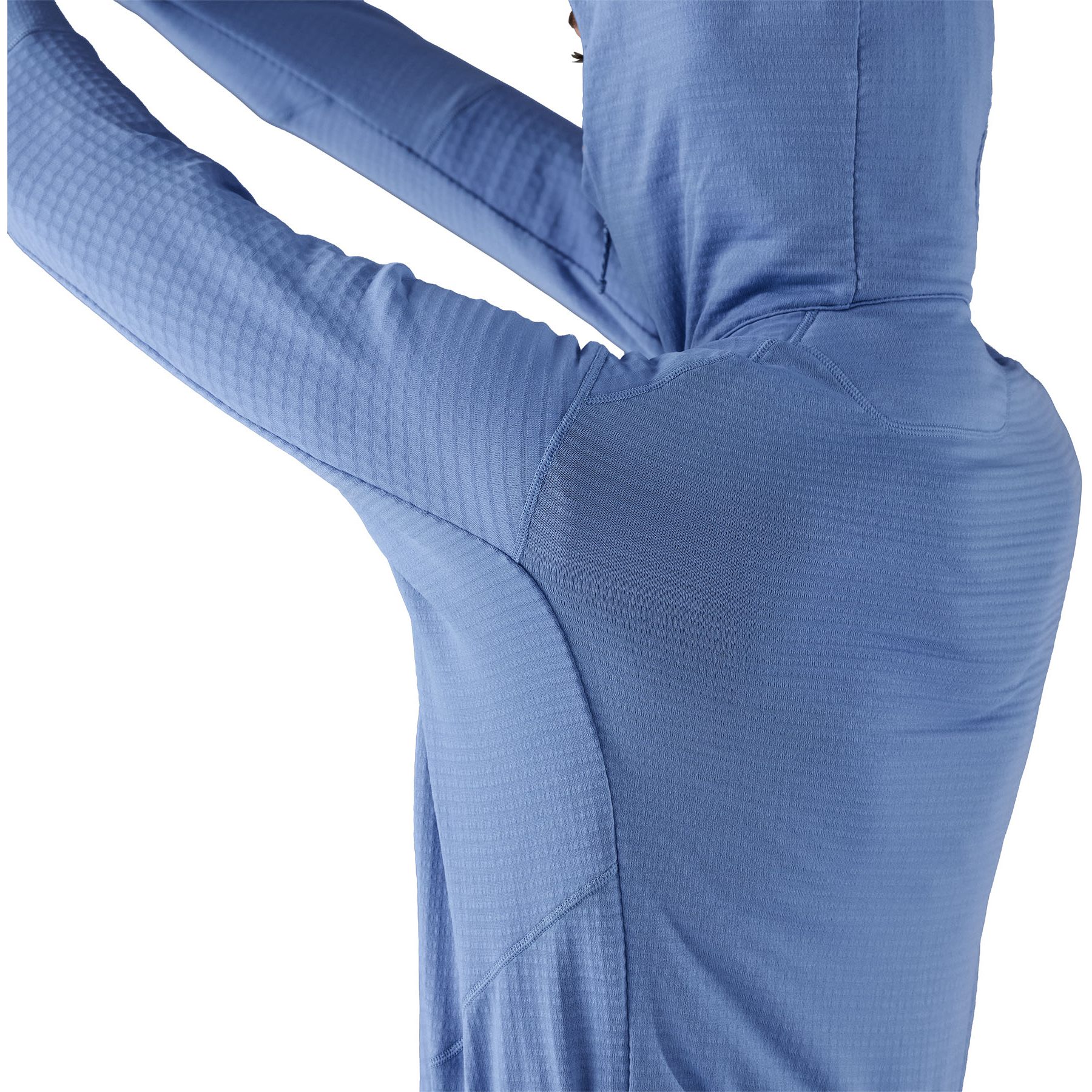 Sweat zippé à capuche sport Love fille marine