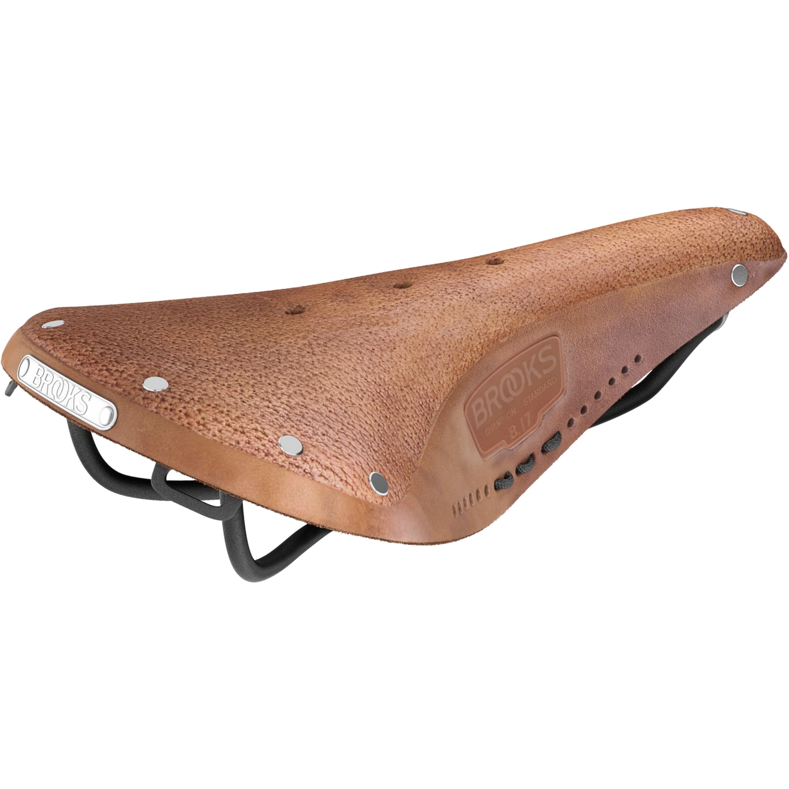 Picture of Brooks B17 Softened Bend Leather Saddle - Dark Tan