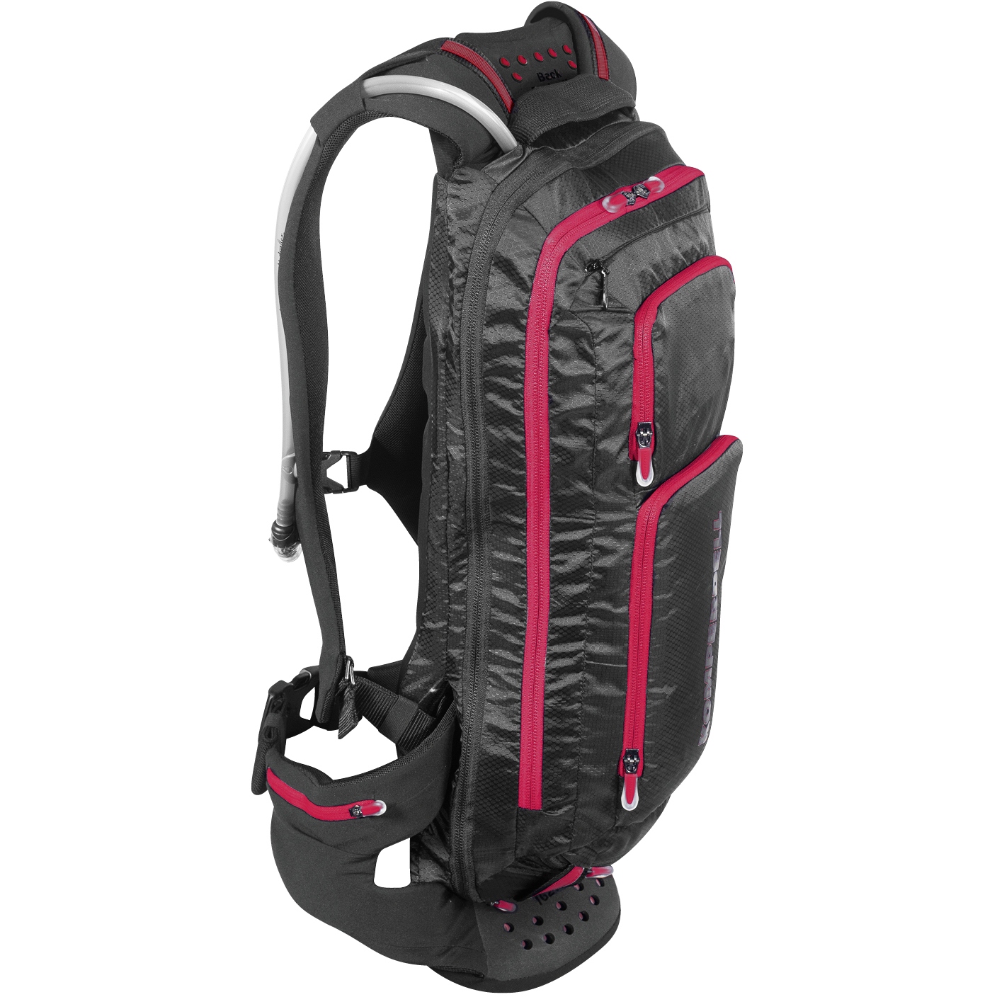 Image of Komperdell MTB-Pro Protector Backpack - black/malbec
