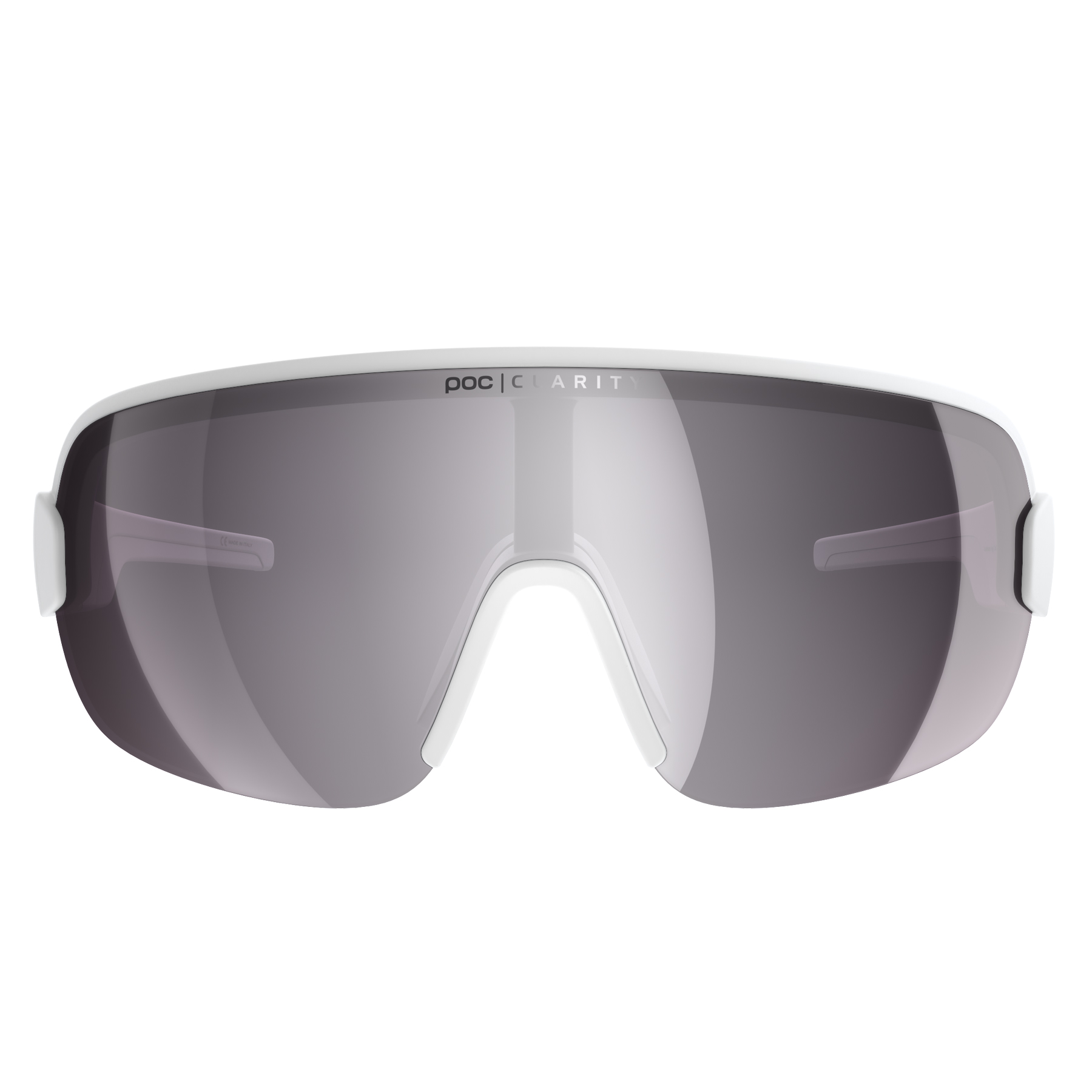 POC Aim Glasses - Hydrogen White / Violet Silver Mirror