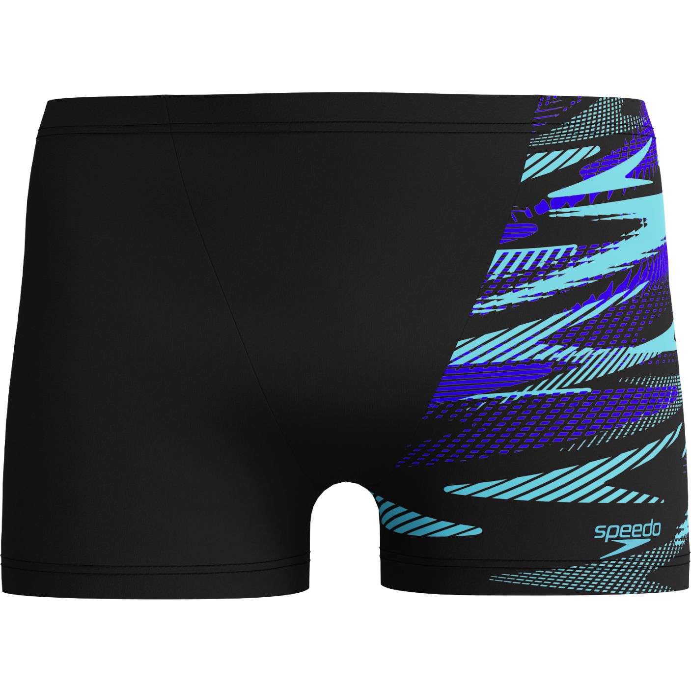 Picture of Speedo Hyperboom V-Cut Aquashorts Men - black/cobalt pop