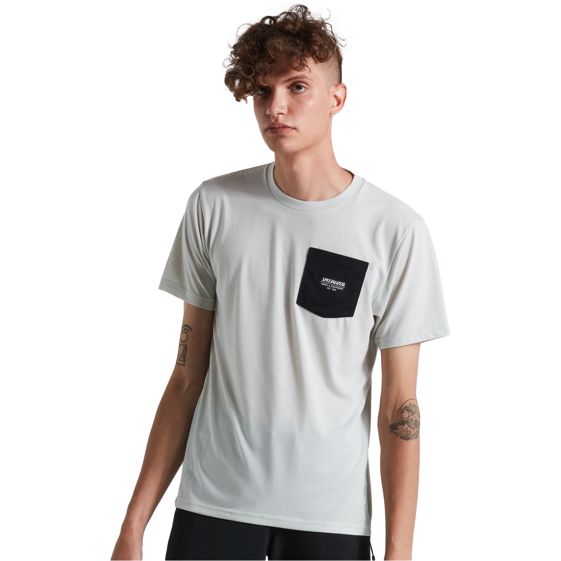 Picture of Specialized Pocket T-Shirt Men - dove grey