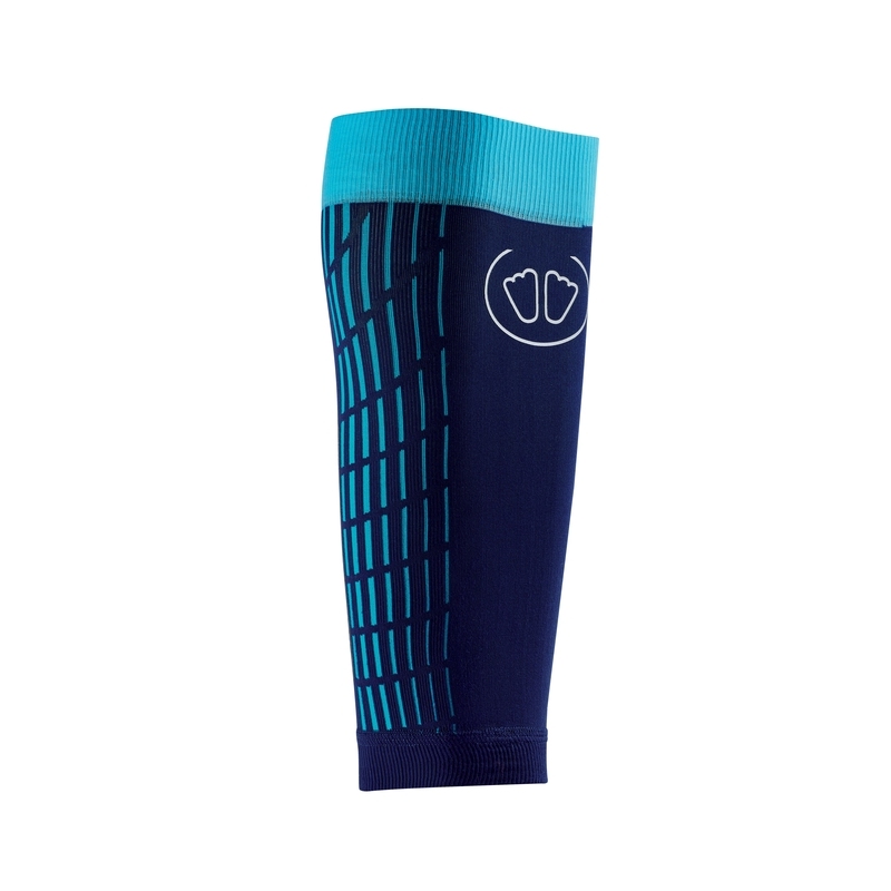 Picture of Sidas Ultralight Run Calf Compression Sleeves - blue/turquoise