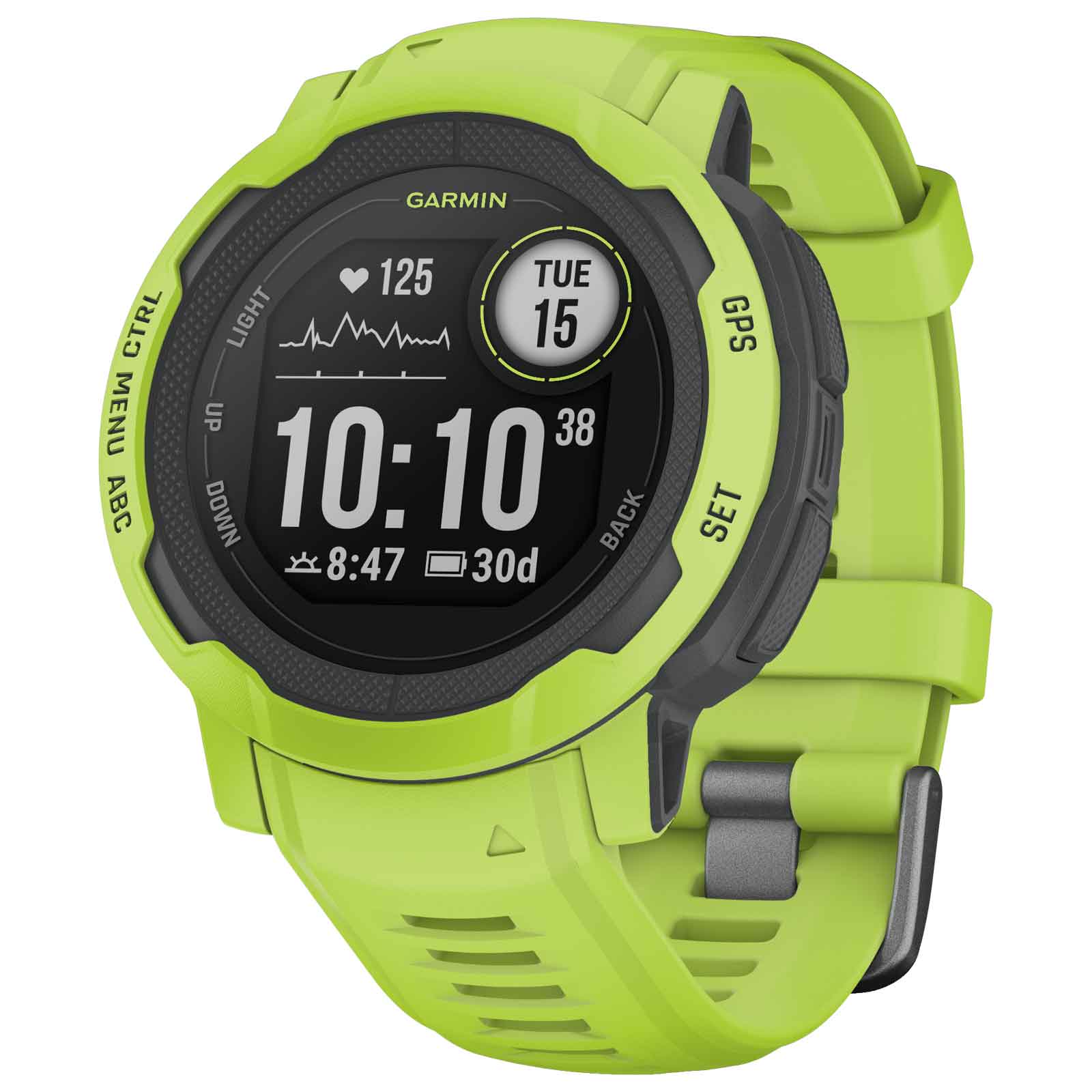 Produktbild von Garmin Instinct 2 GPS Smartwatch Standard Edition - limone