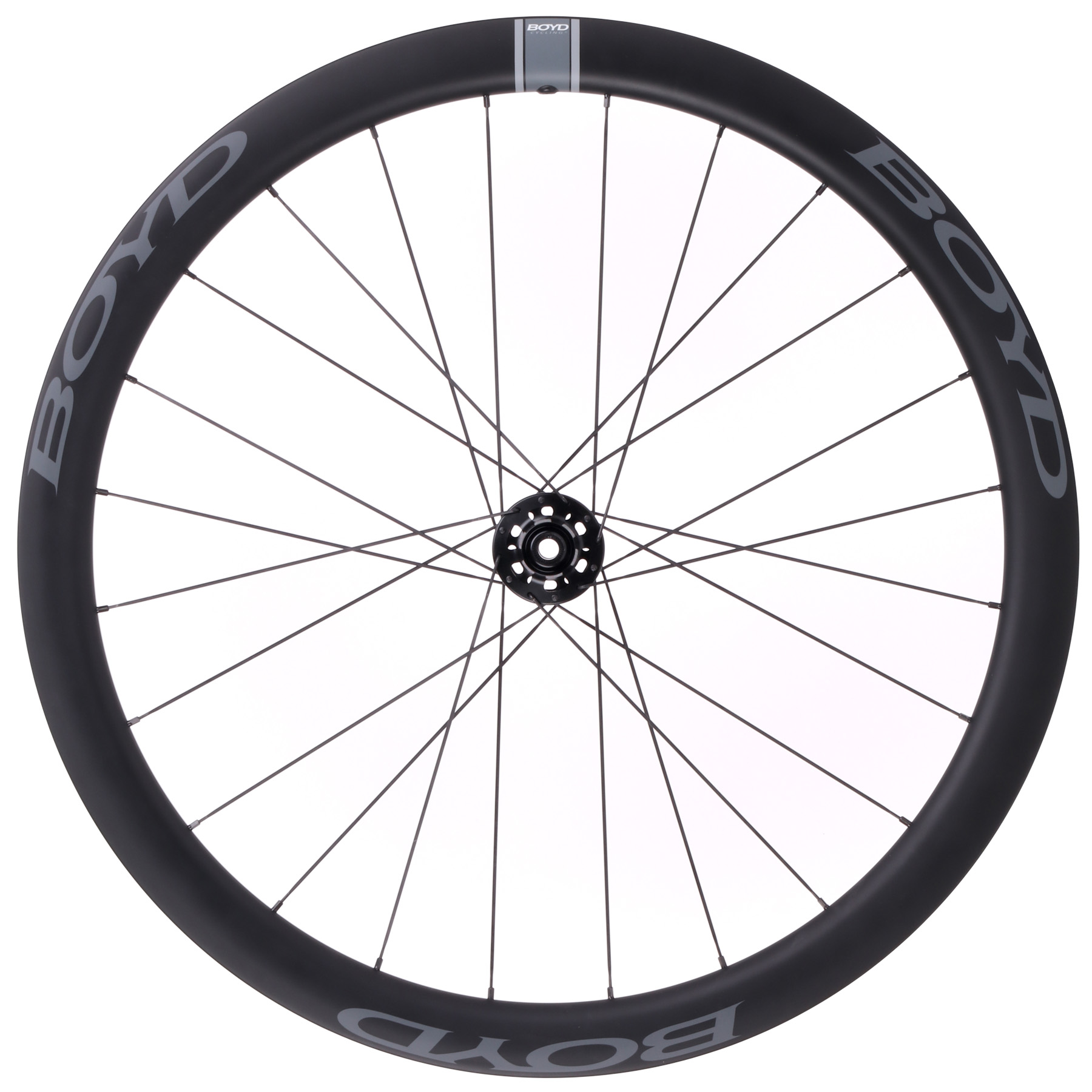Picture of Boyd Cycling Prologue 44mm Road Disc Front Wheel - 28&quot; | Carbon | Clincher | Centerlock - 12x100mm