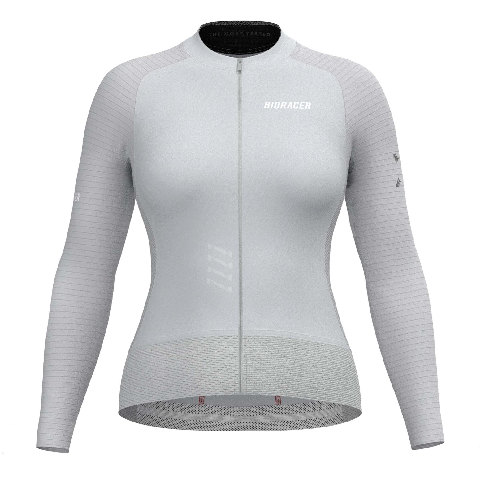 Produktbild von Bioracer Epic Langarm-Radtrikot Damen - cool grey