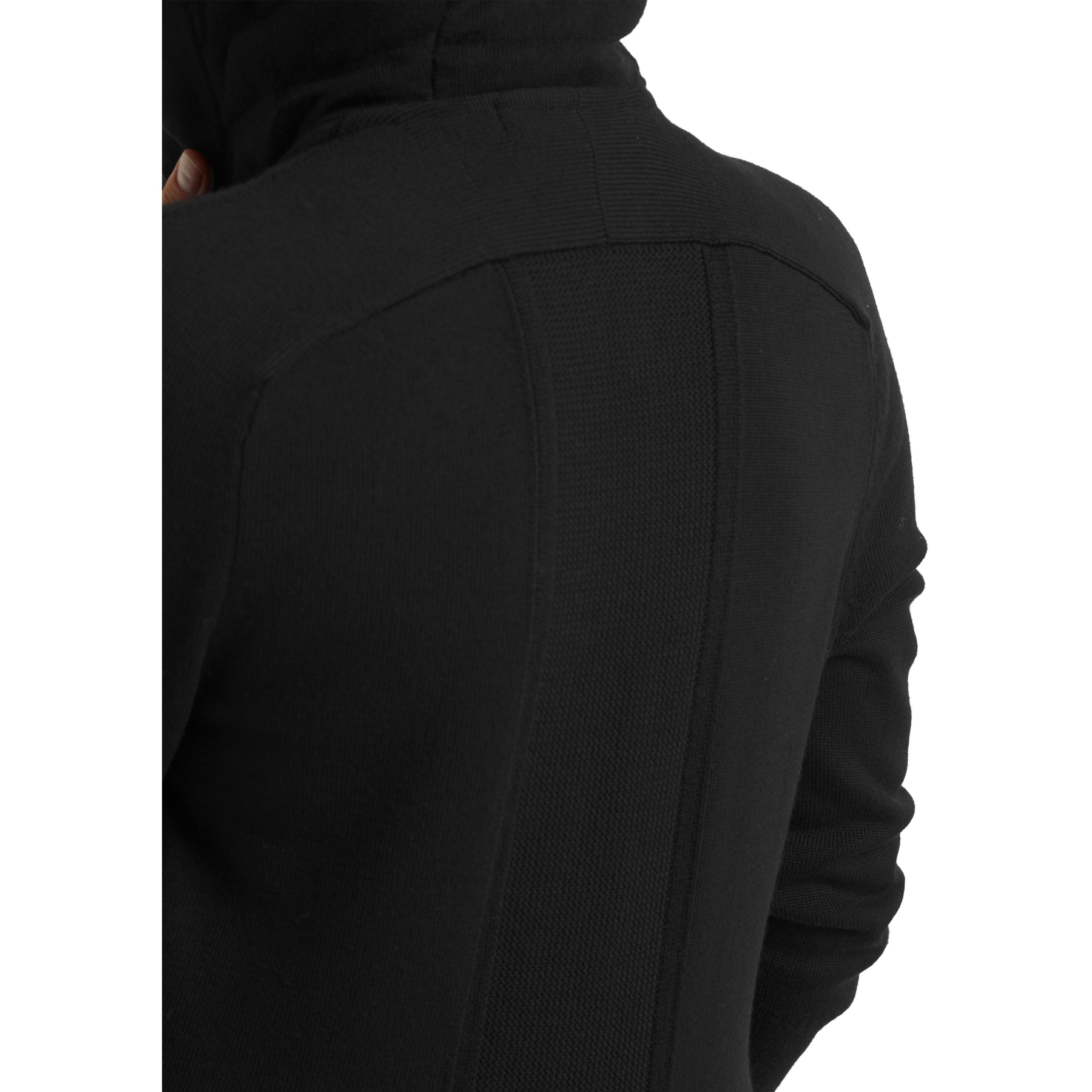 Icebreaker ZoneKnit™ Insulated Zip Hoodie Women - Black