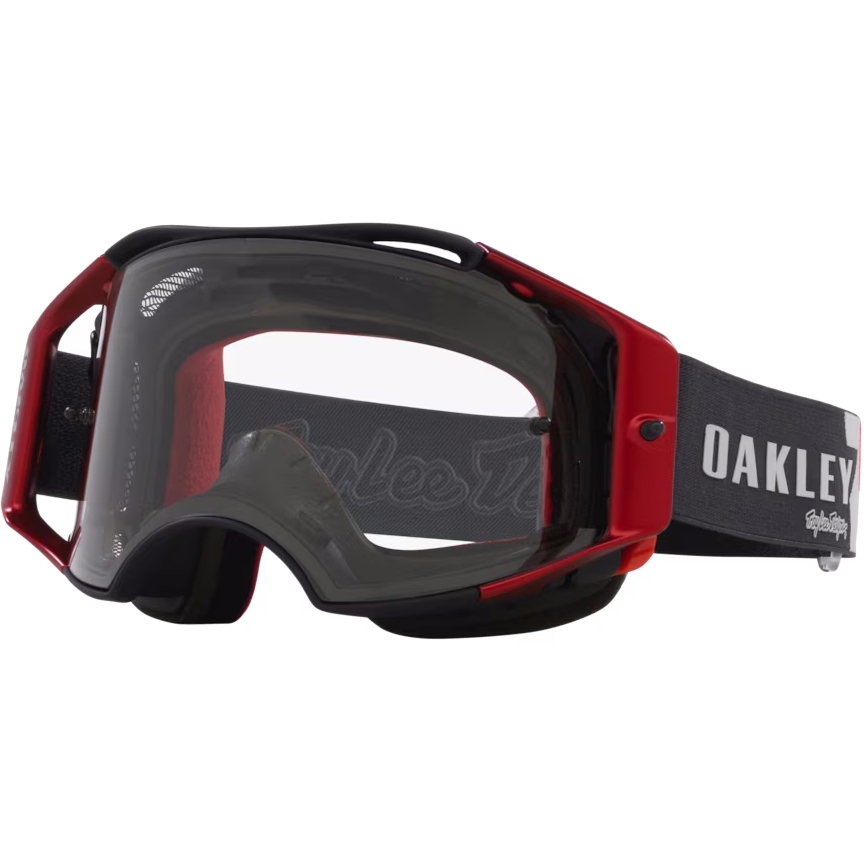 Photo produit de Oakley Lunettes - Airbrake MTB - Troy Lee Designs RWB Stars/Clear - OO7107-29