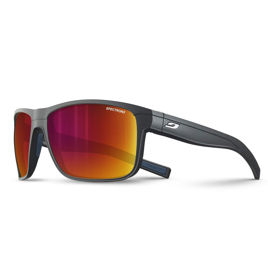 Zdjęcie: Julbo Renegade Sunglasses - Black Matt / Multilayer Red Spectron 3