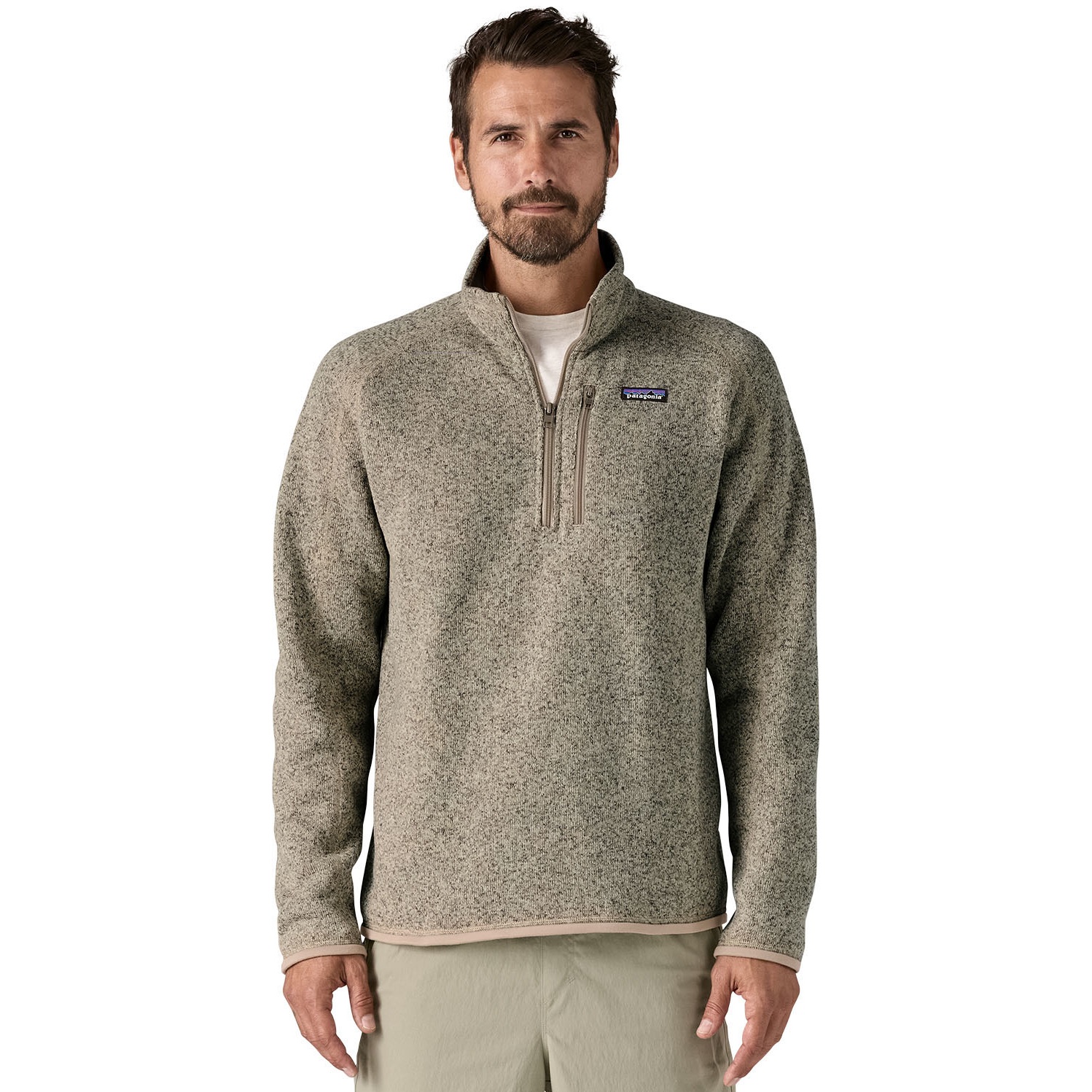 Produktbild von Patagonia Better Sweater 1/4-Zip Fleecepullover Herren - Pelican