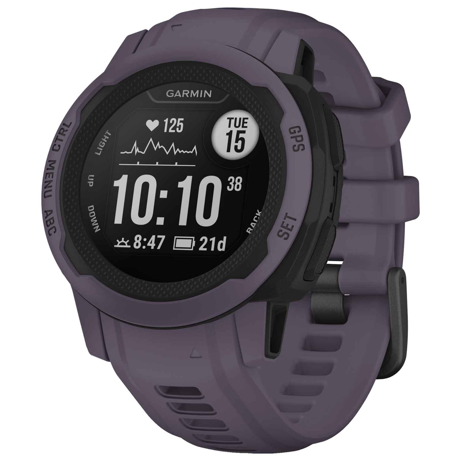 Produktbild von Garmin Instinct 2S GPS Smartwatch Standard Edition - violett