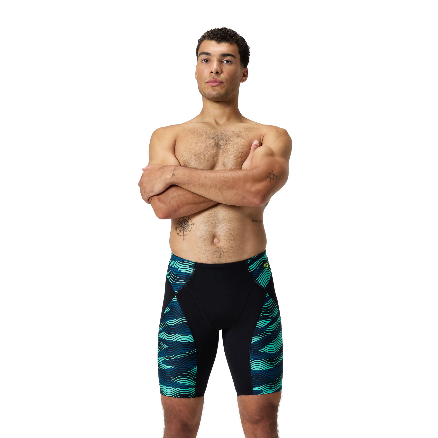 Productfoto van Speedo END+ MAX Compression Zwemjammer Heren - arctic glass