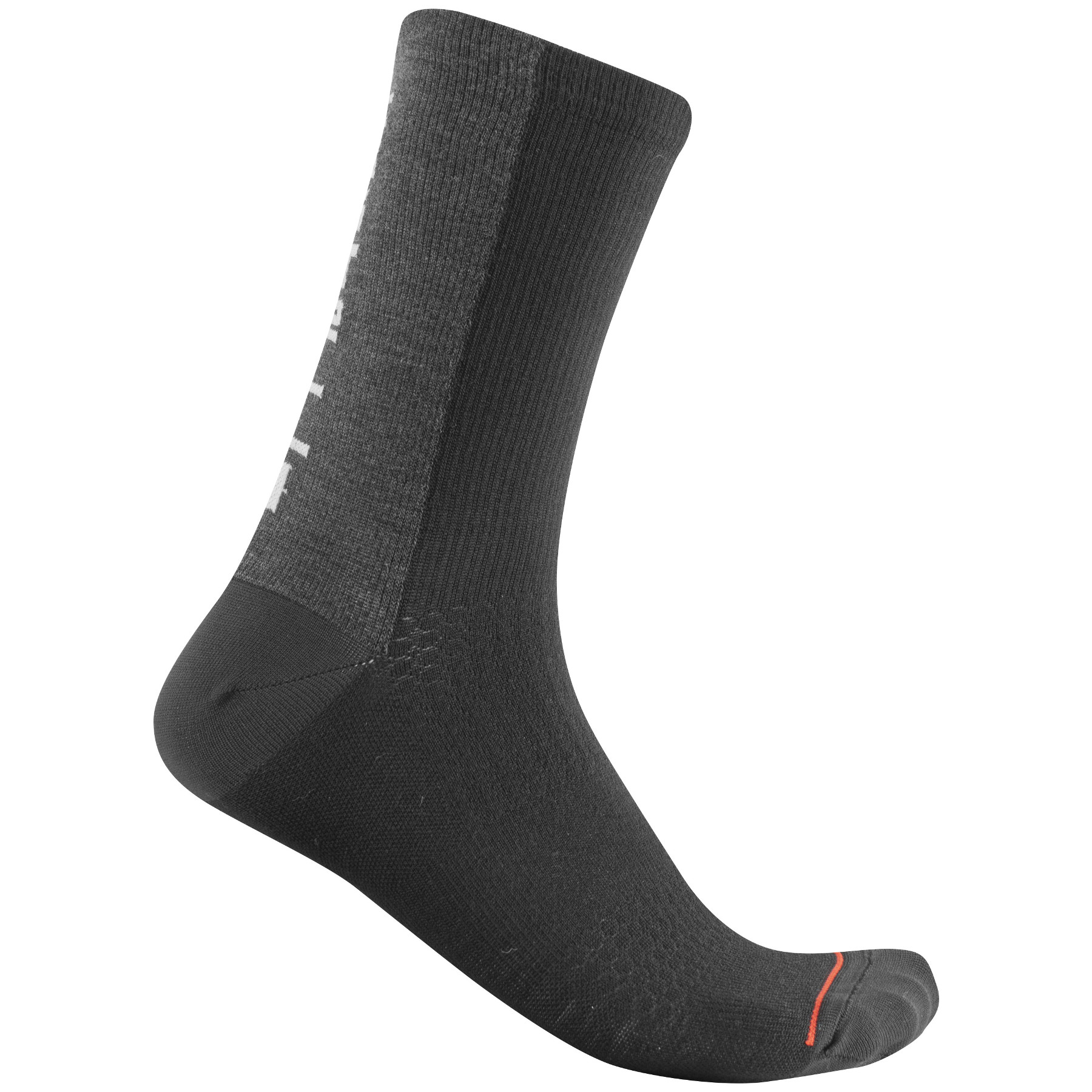 Picture of Castelli Bandito Wool 18 Socks - black 010