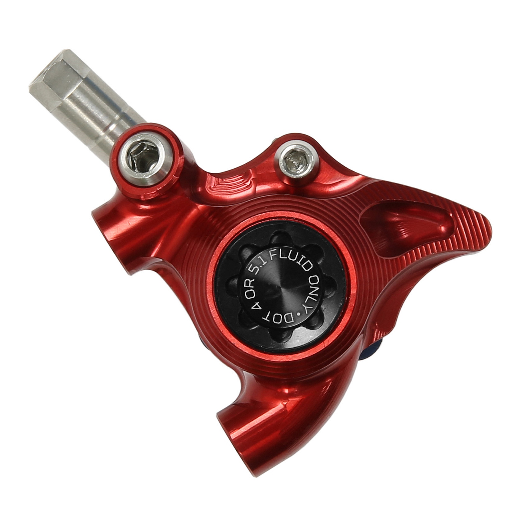 Hope RX2 Brake Caliper | Flat Mount | DOT - red | BIKE24