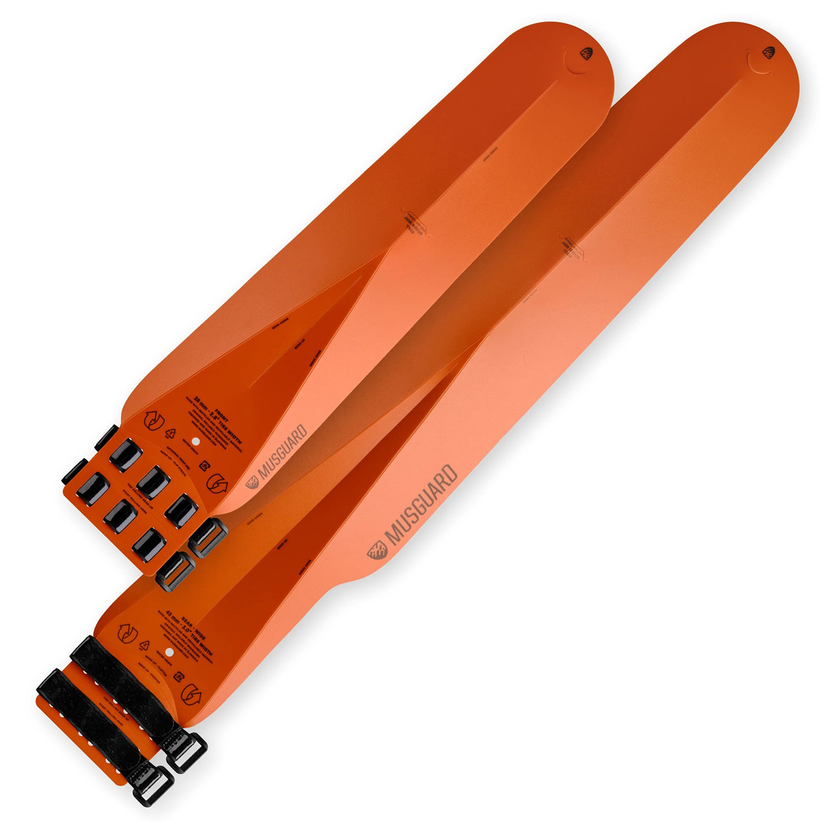 Produktbild von Musguard OMNI WIDE Schutzblech-Set - orange