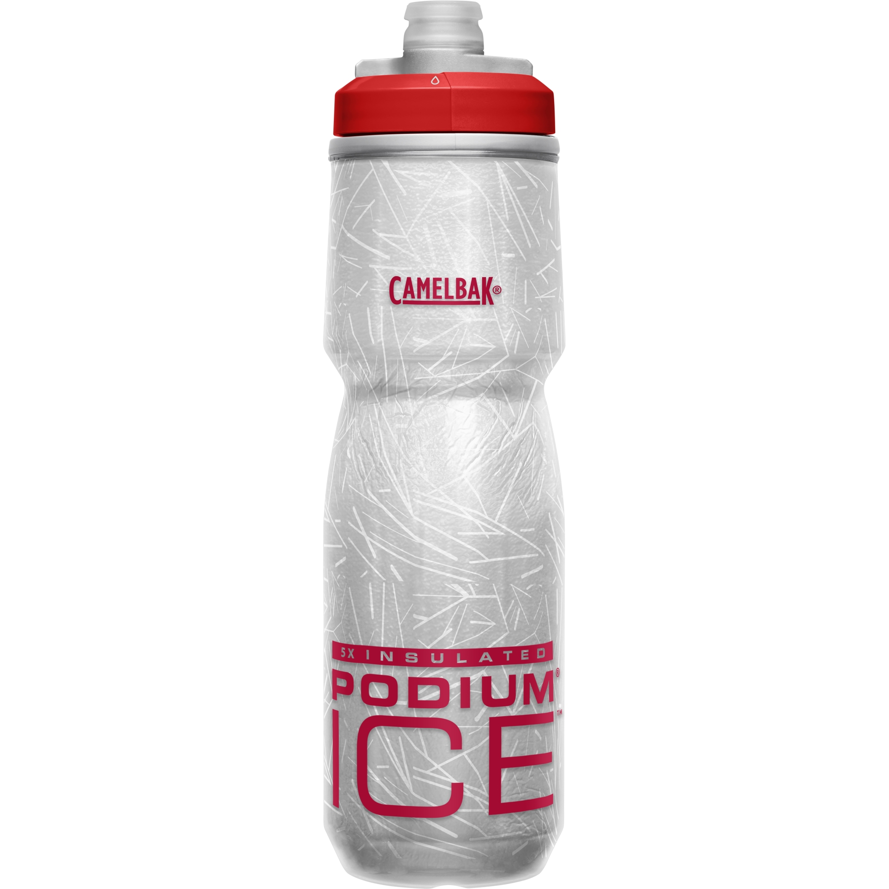Produktbild von CamelBak Podium Ice Trinkflasche 620ml - fiery red