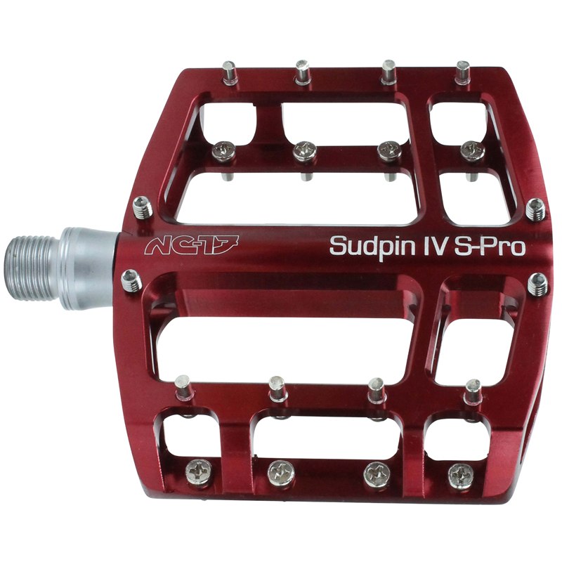Photo produit de NC-17 Sudpin IV S-Pro Platform Pedal - red