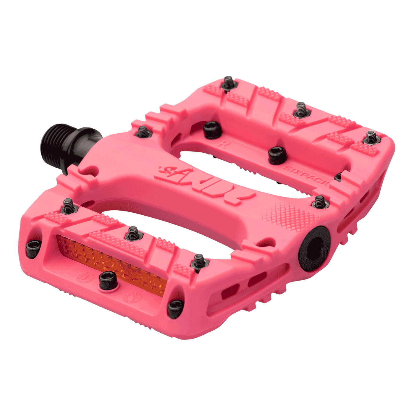 Picture of Sixpack 1st Ride Flat Pedals - Raspberry pink