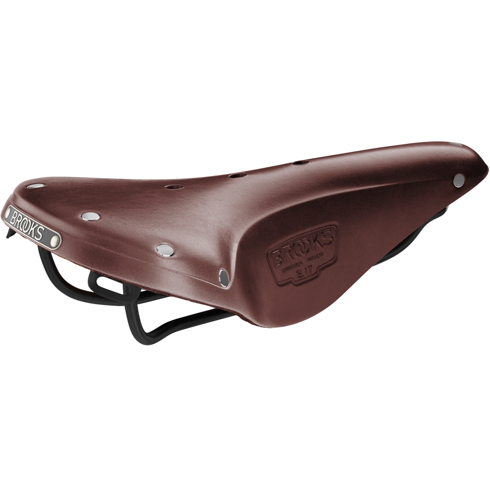 Picture of Brooks B17 Narrow Bend Leather Saddle - brown