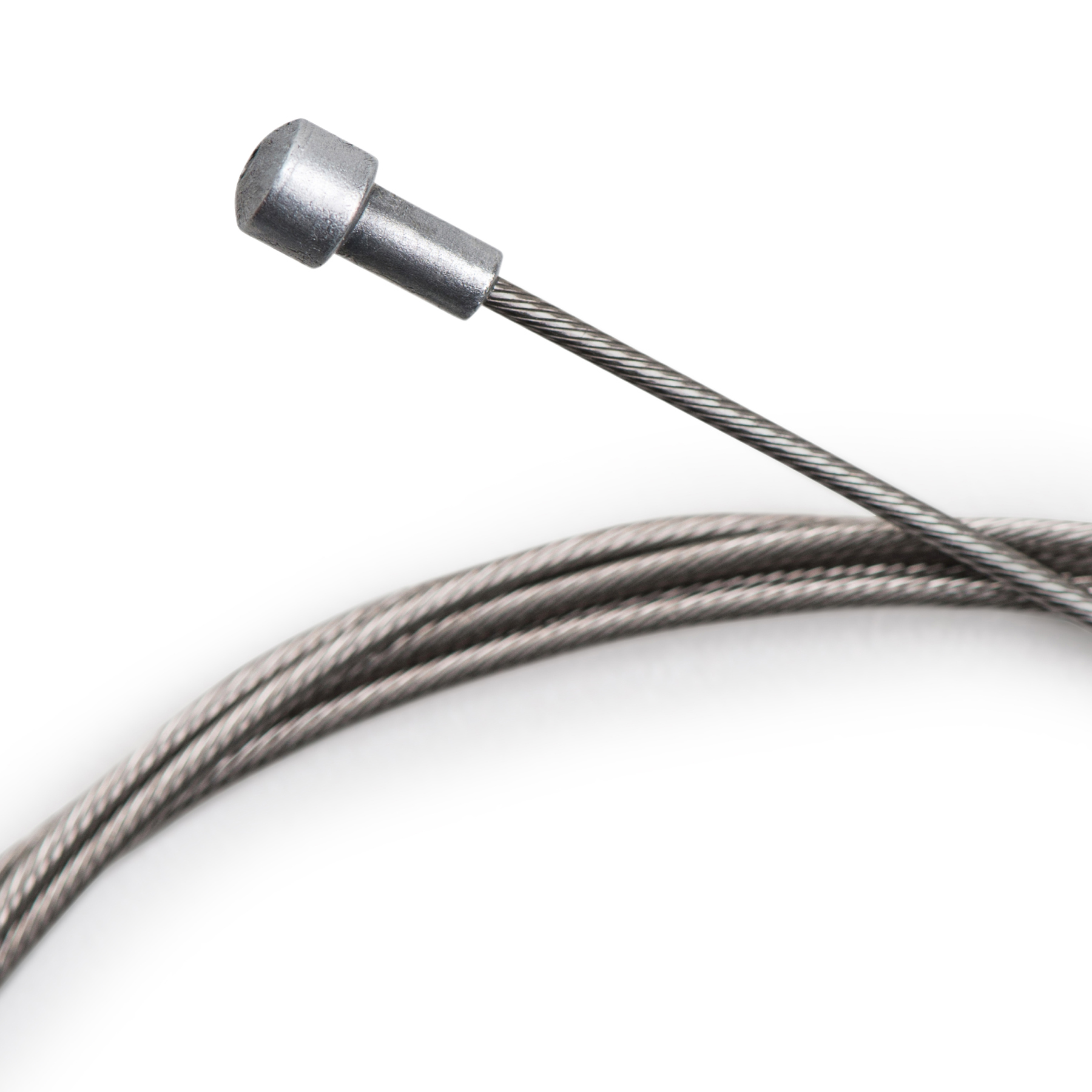 Picture of capgo Orange Line Brake Cable - 1.5 mm - Stainless Steel / Slick - 2000 mm - Campagnolo