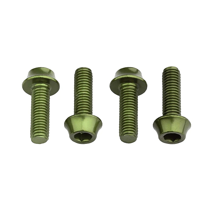 Photo produit de Wolf Tooth Boulons du Porte-Bouteilles - M5x15mm - olive