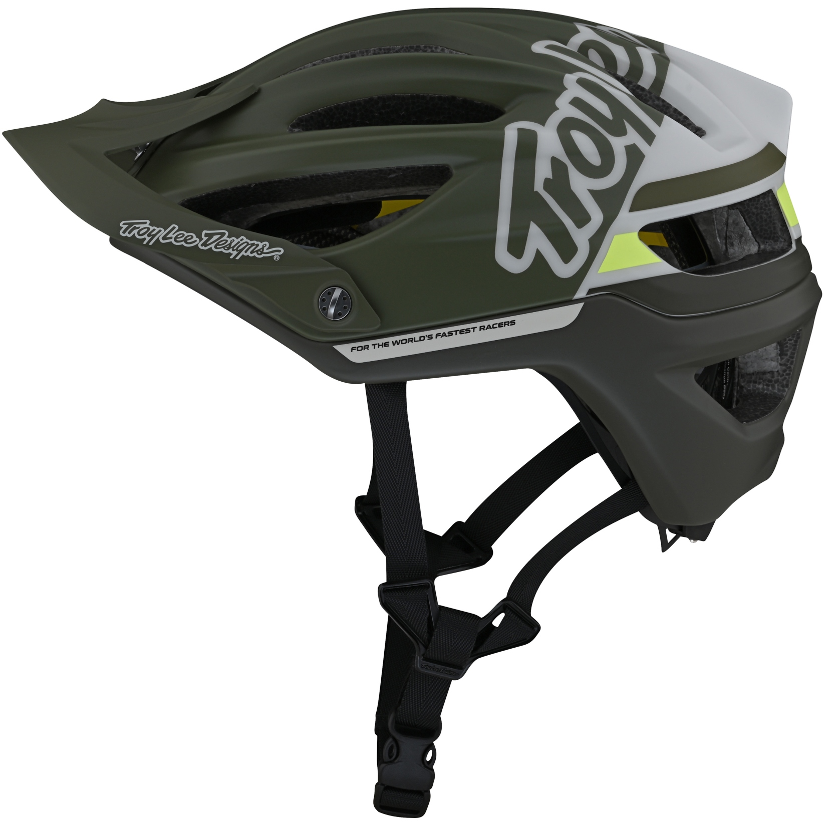 Productfoto van Troy Lee Designs A2 Silhouette MIPS Helmet - green