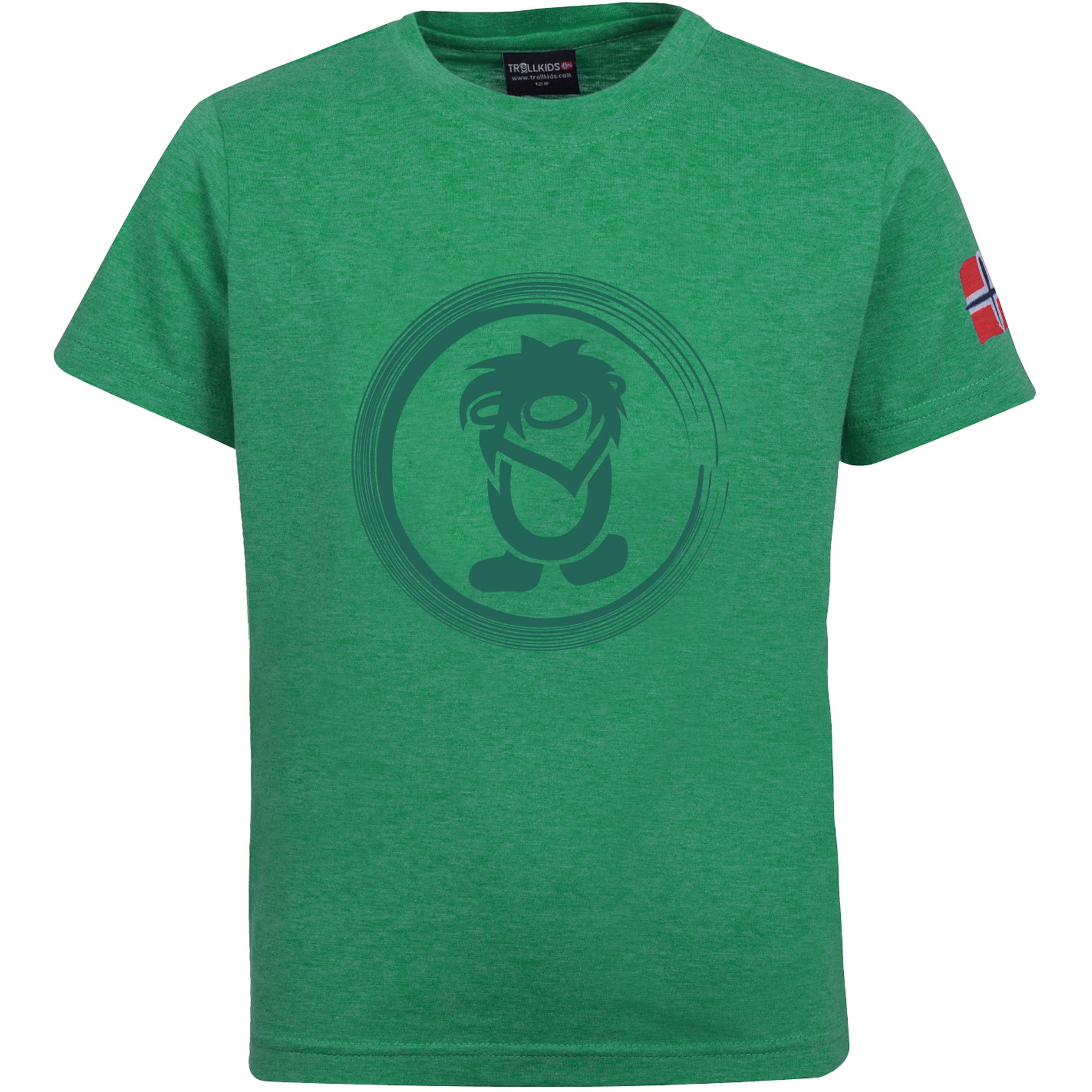 Bild von Trollkids Trollfjord T-Shirt Kinder - pepper green