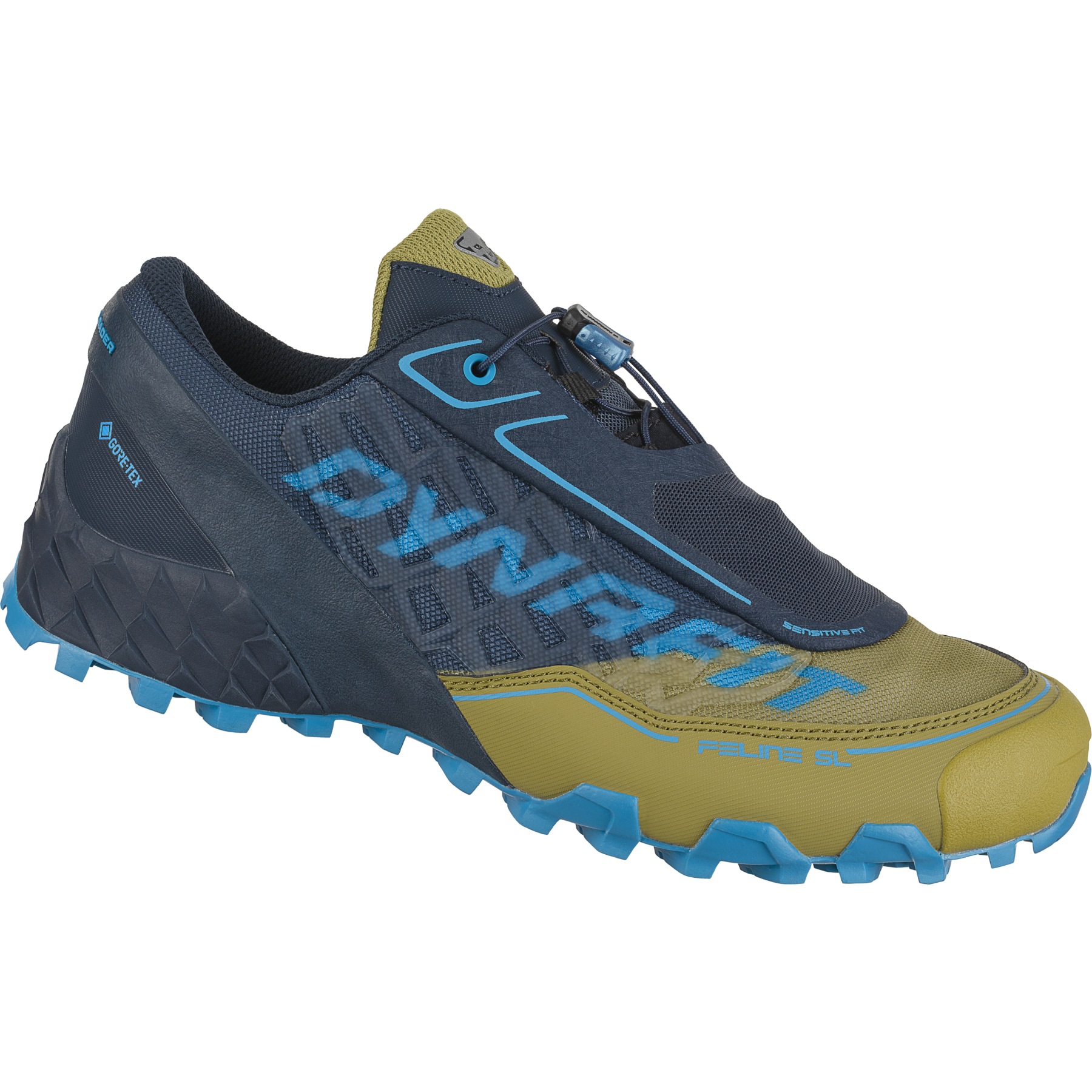 Image de Dynafit Chaussures Running Homme - Feline SL GTX - Army Blueberry